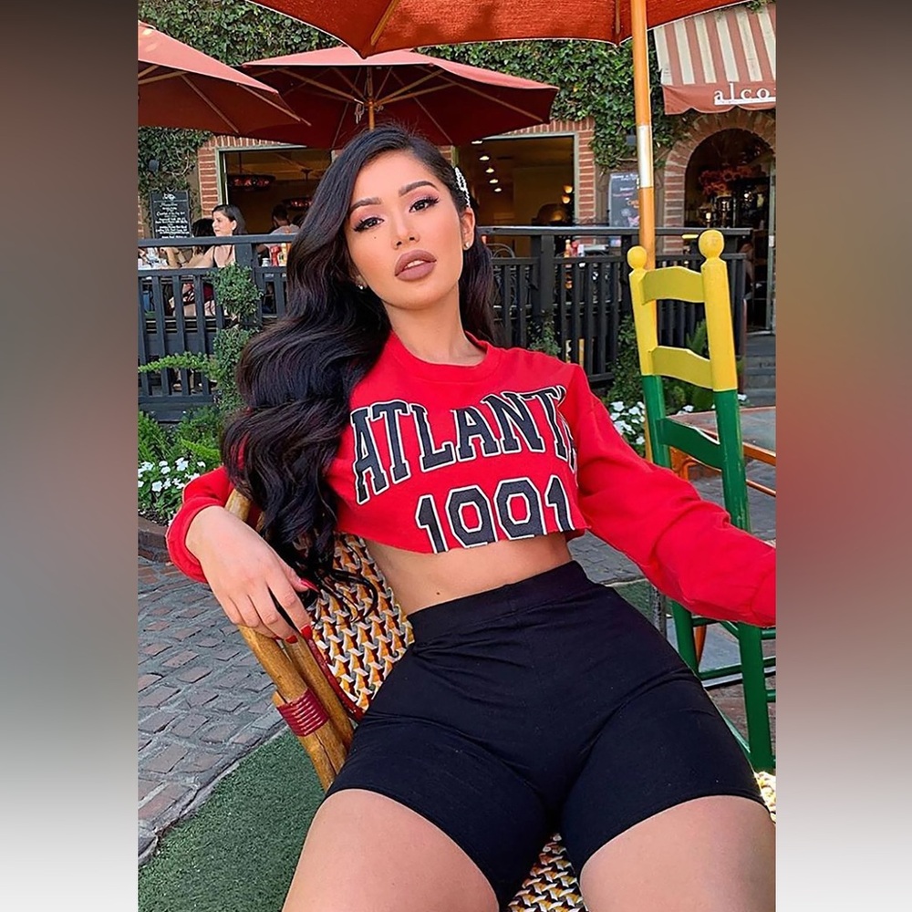 Atlanta Cropped Sweatshirt